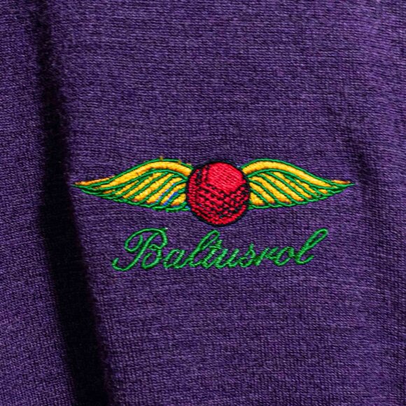 Peter Millar Collection 1/4 Zip Sweater XXL Lambswool Baltusrol Golf England - Picture 7 of 8